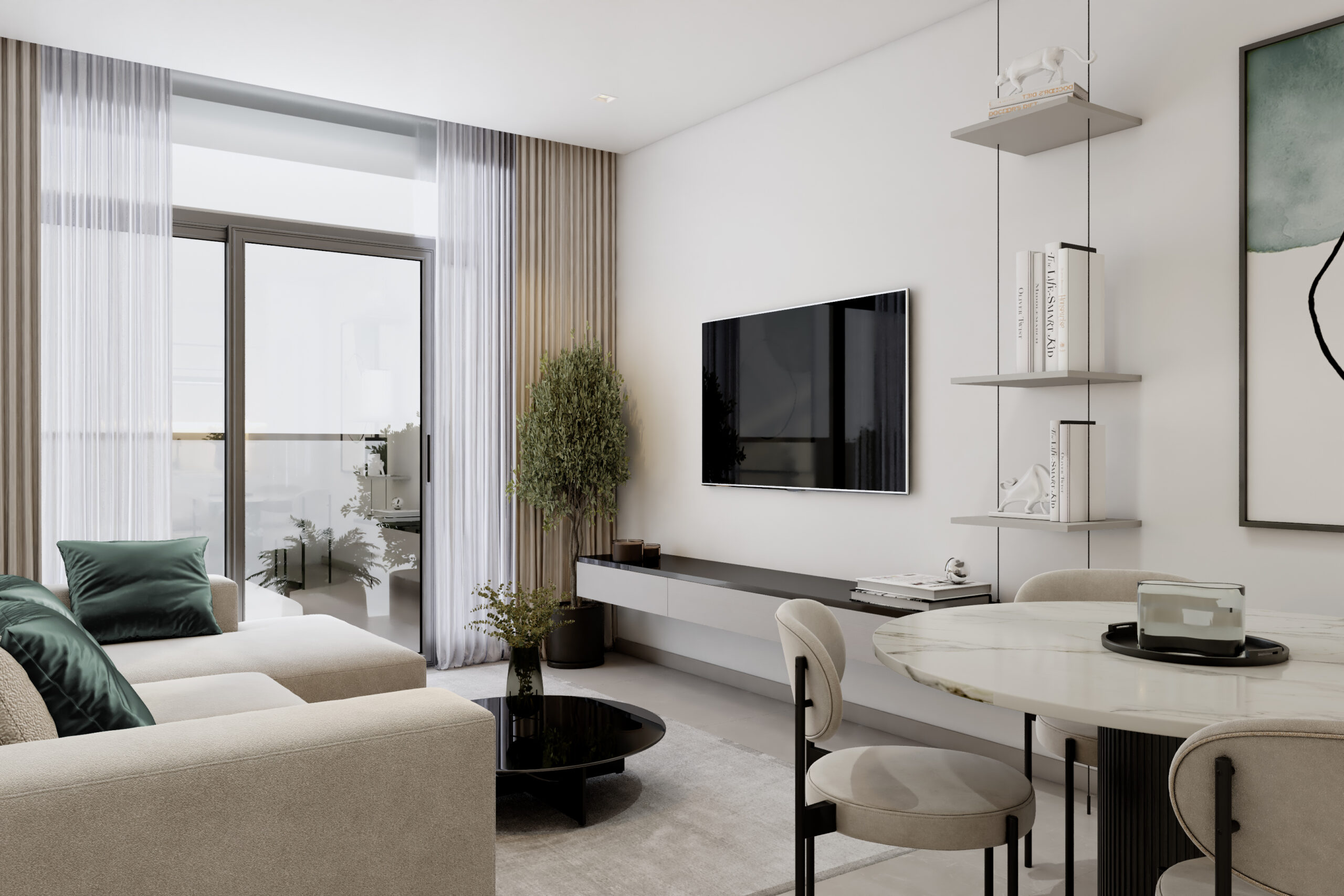 1 bed roomunit view2